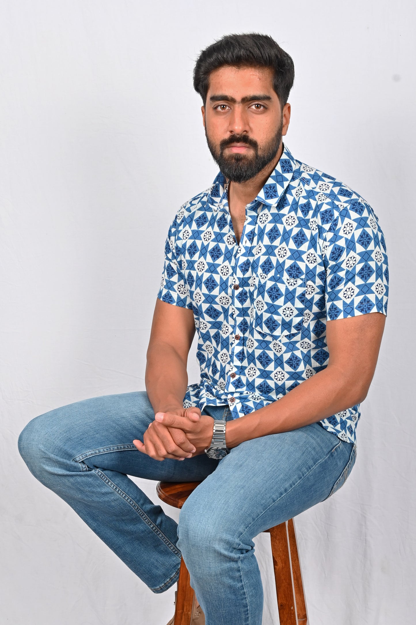Shirt - Block Printed
