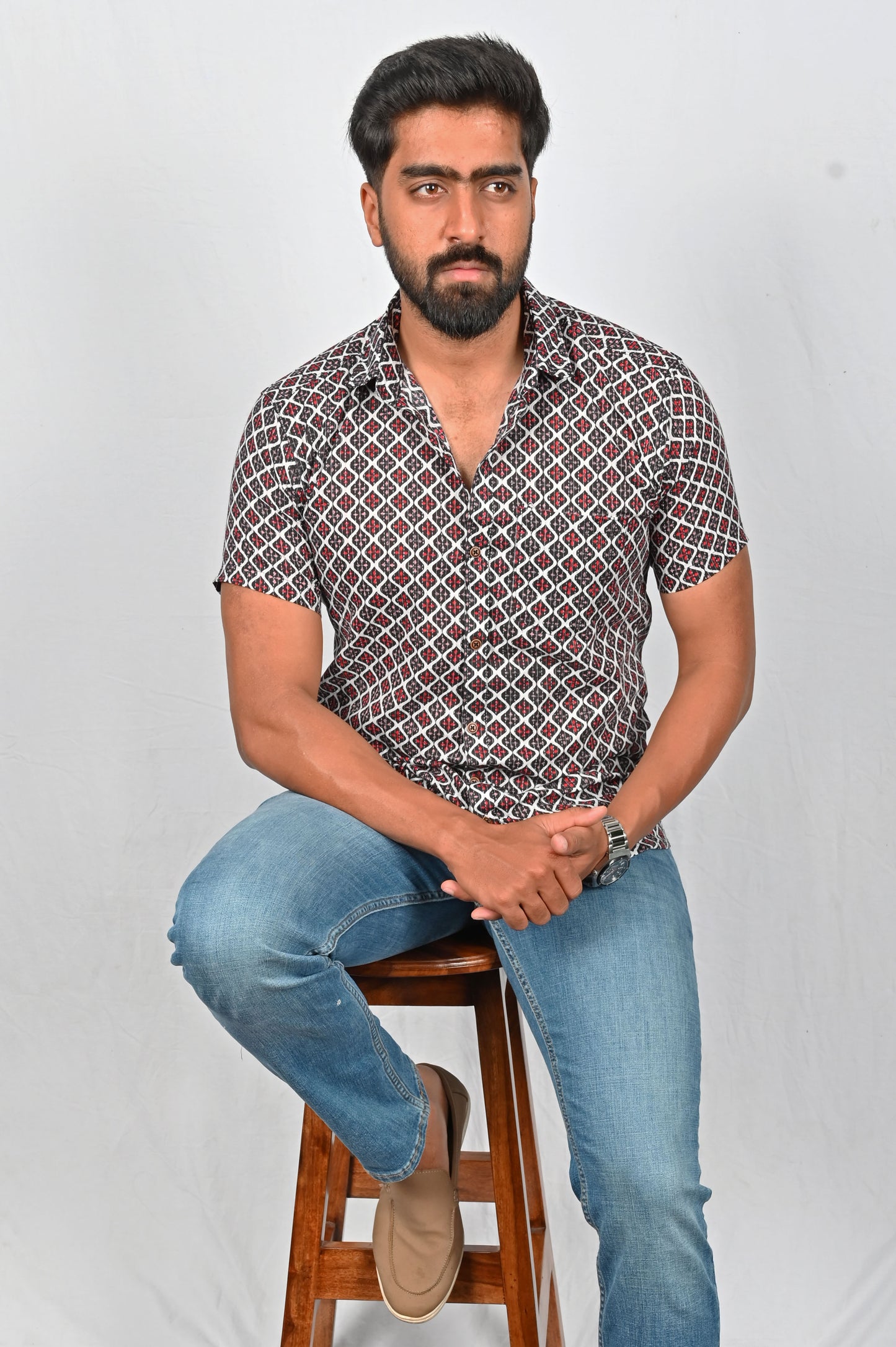 Shirt - Block Printed