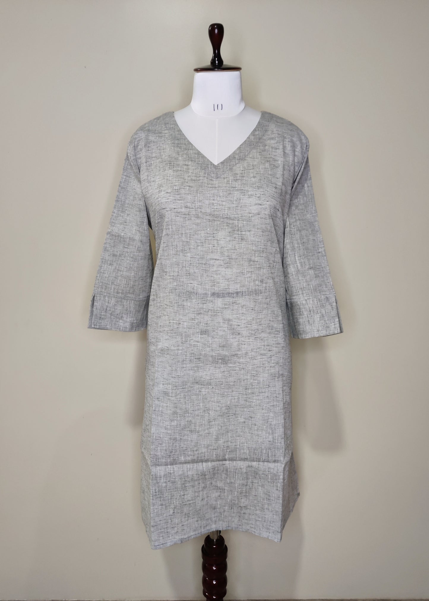 Khadi cotton - Dress (A-line)