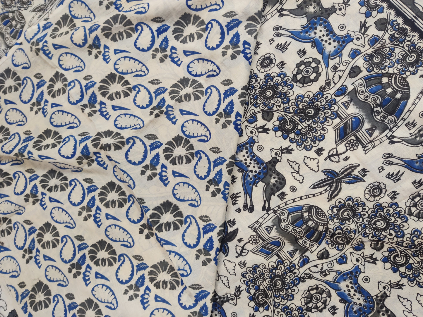 Kalamkari mul cotton saree