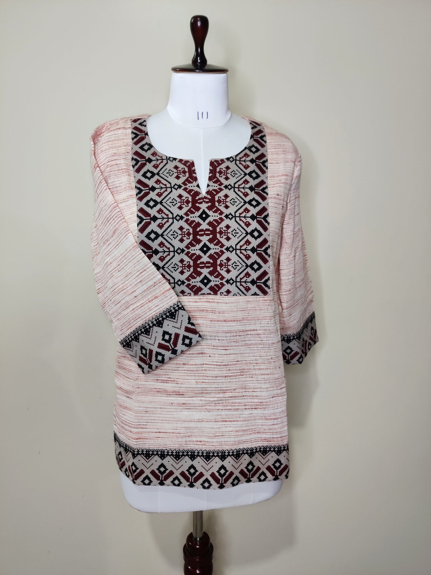 Khadi cotton - kurta (short)