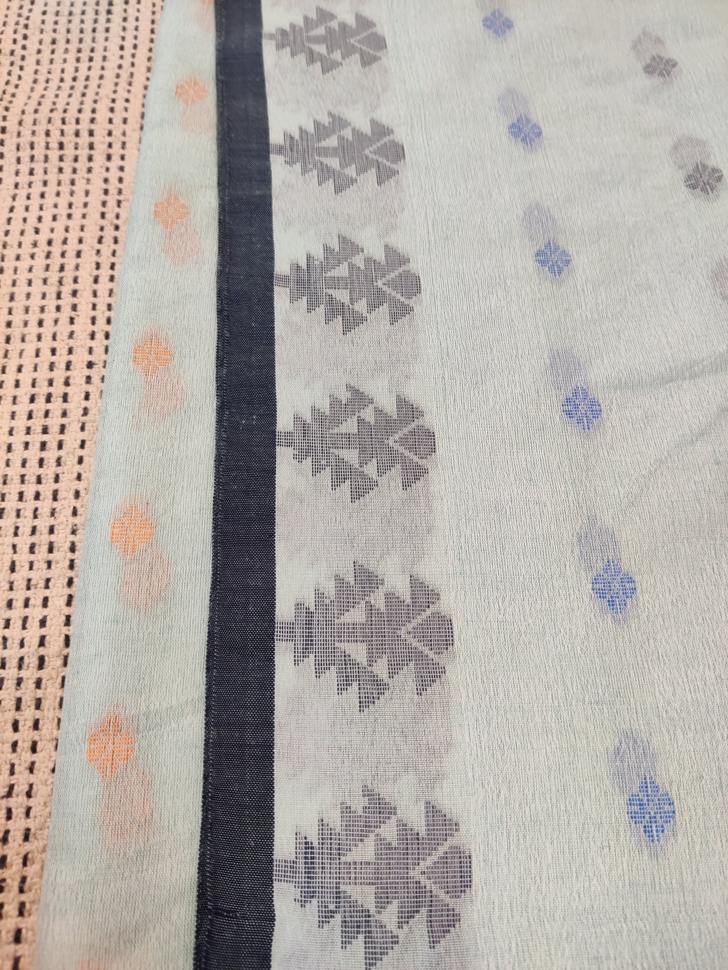 Mul cotton saree