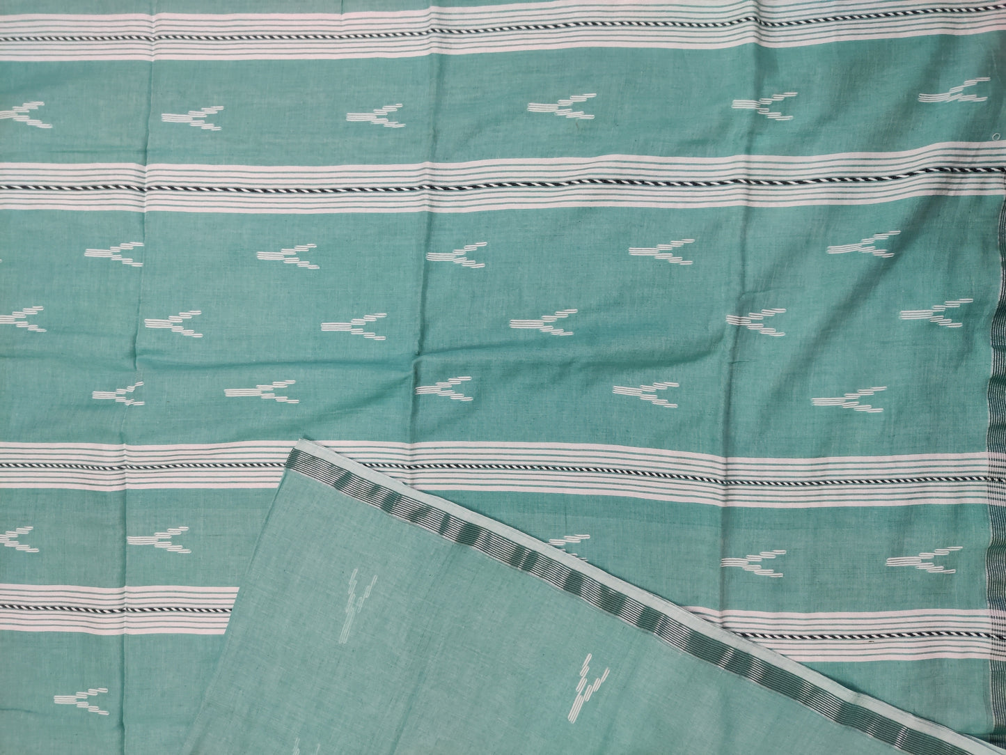 Khadi Mul cotton handloom saree