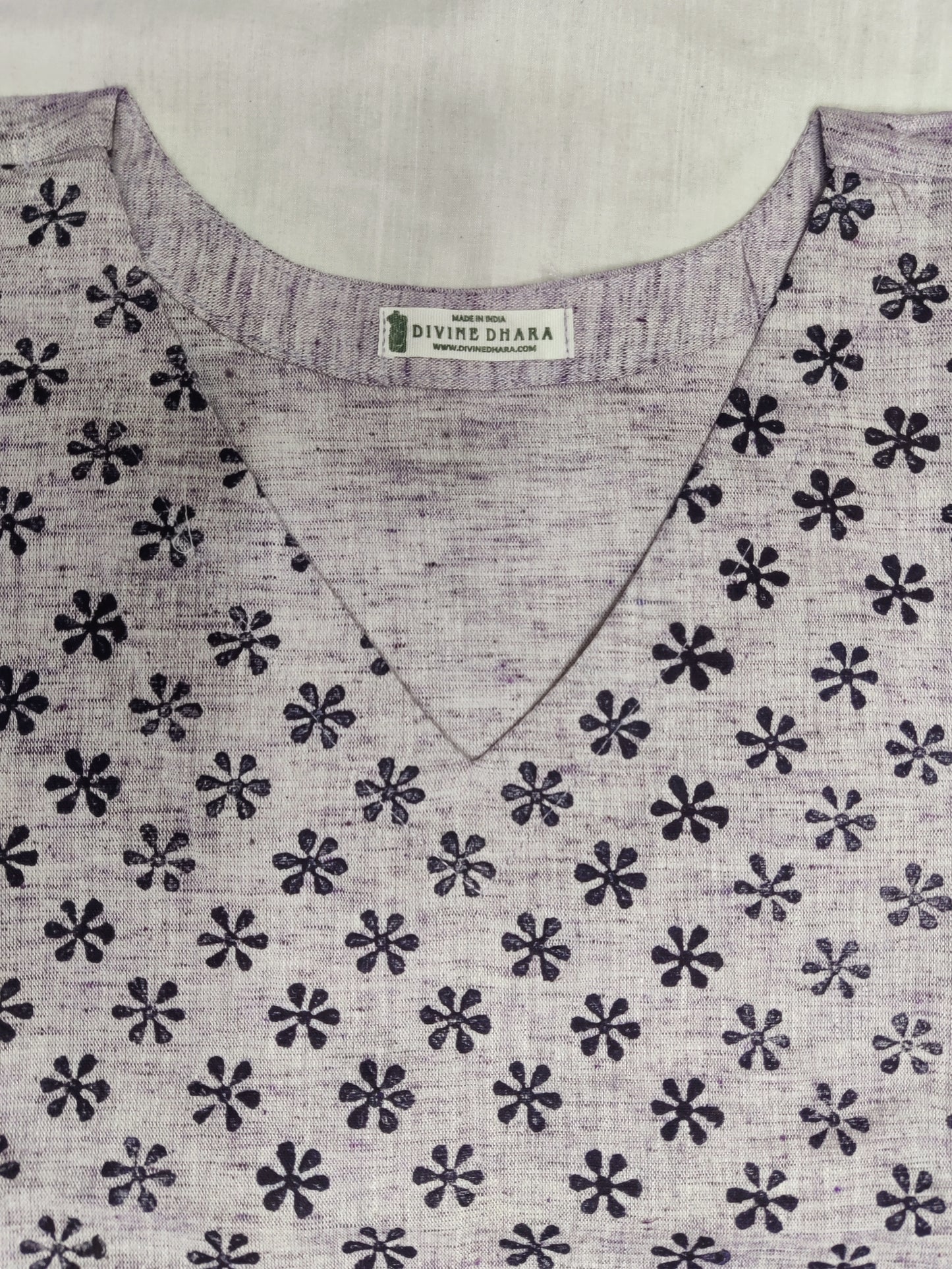 Khadi cotton - Dress (A-line)