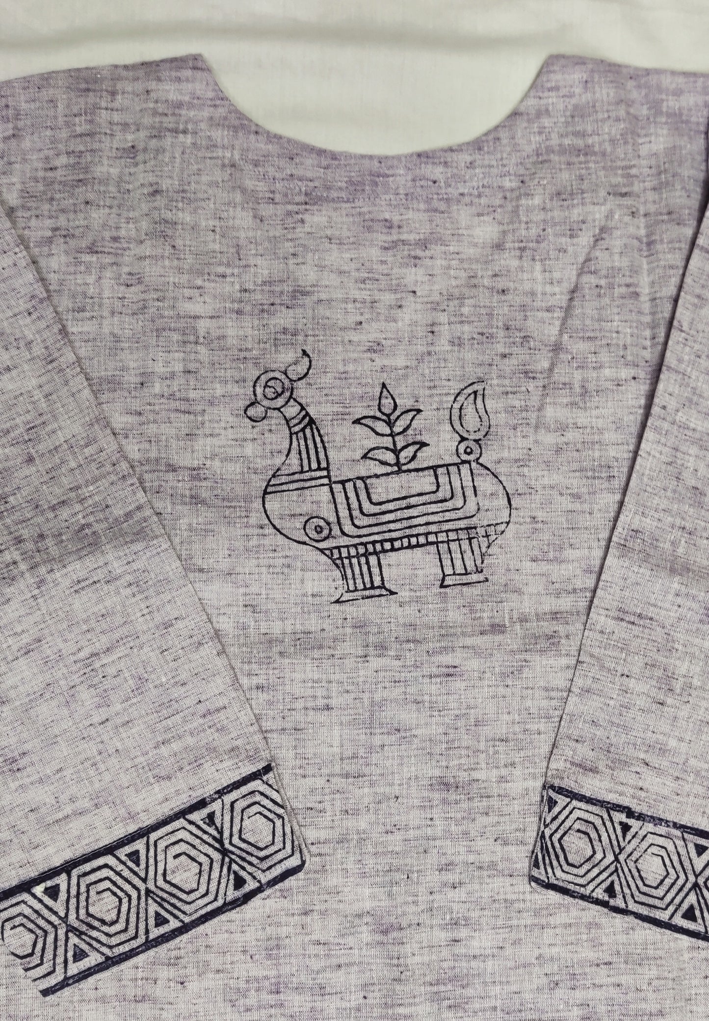 Khadi cotton - Dress (A-line)