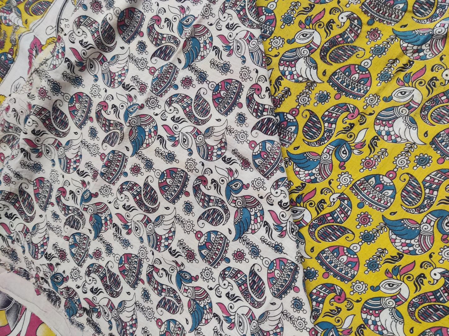 Kalamkari mul cotton saree