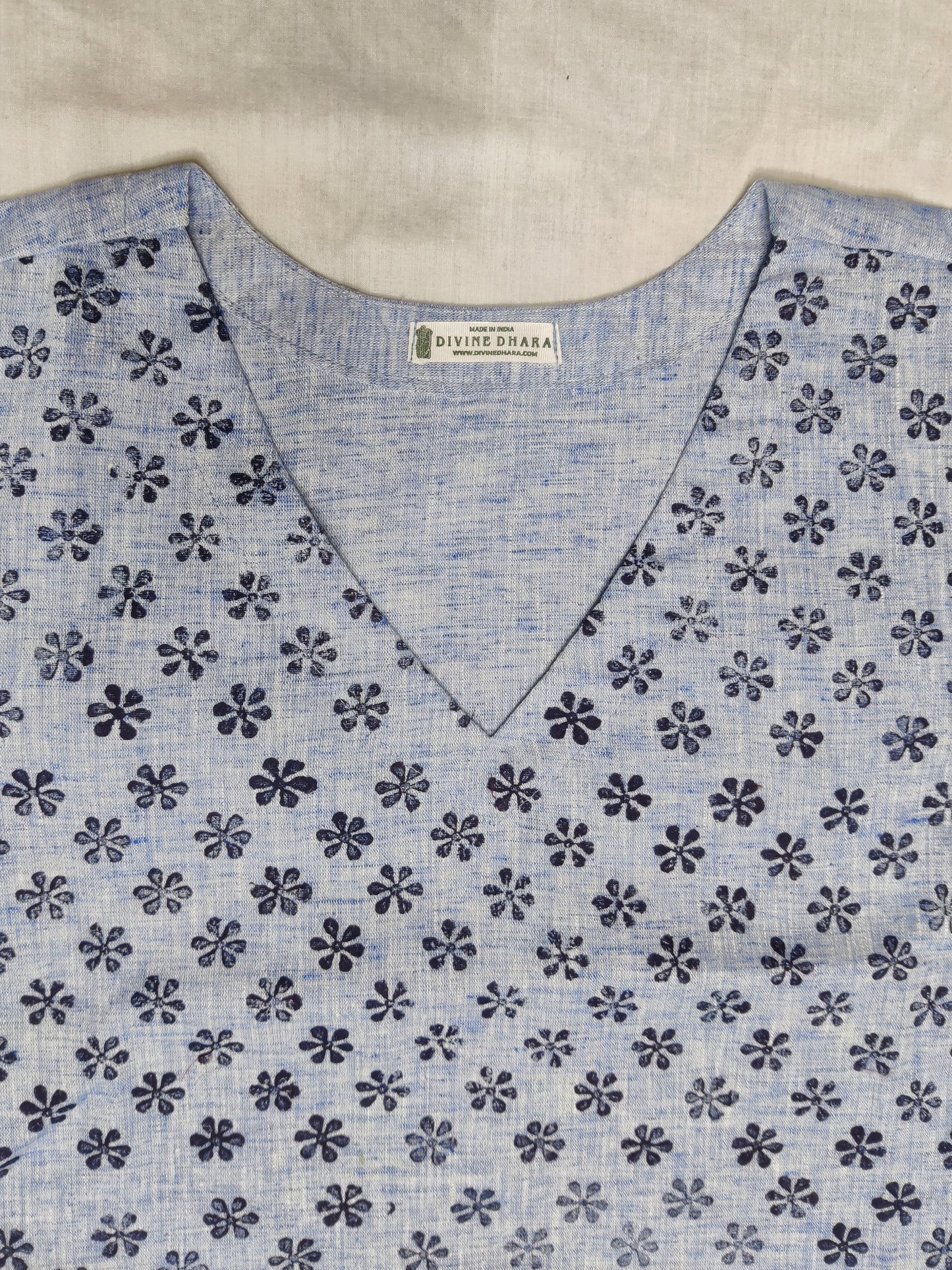 Khadi cotton - Dress (A-line)