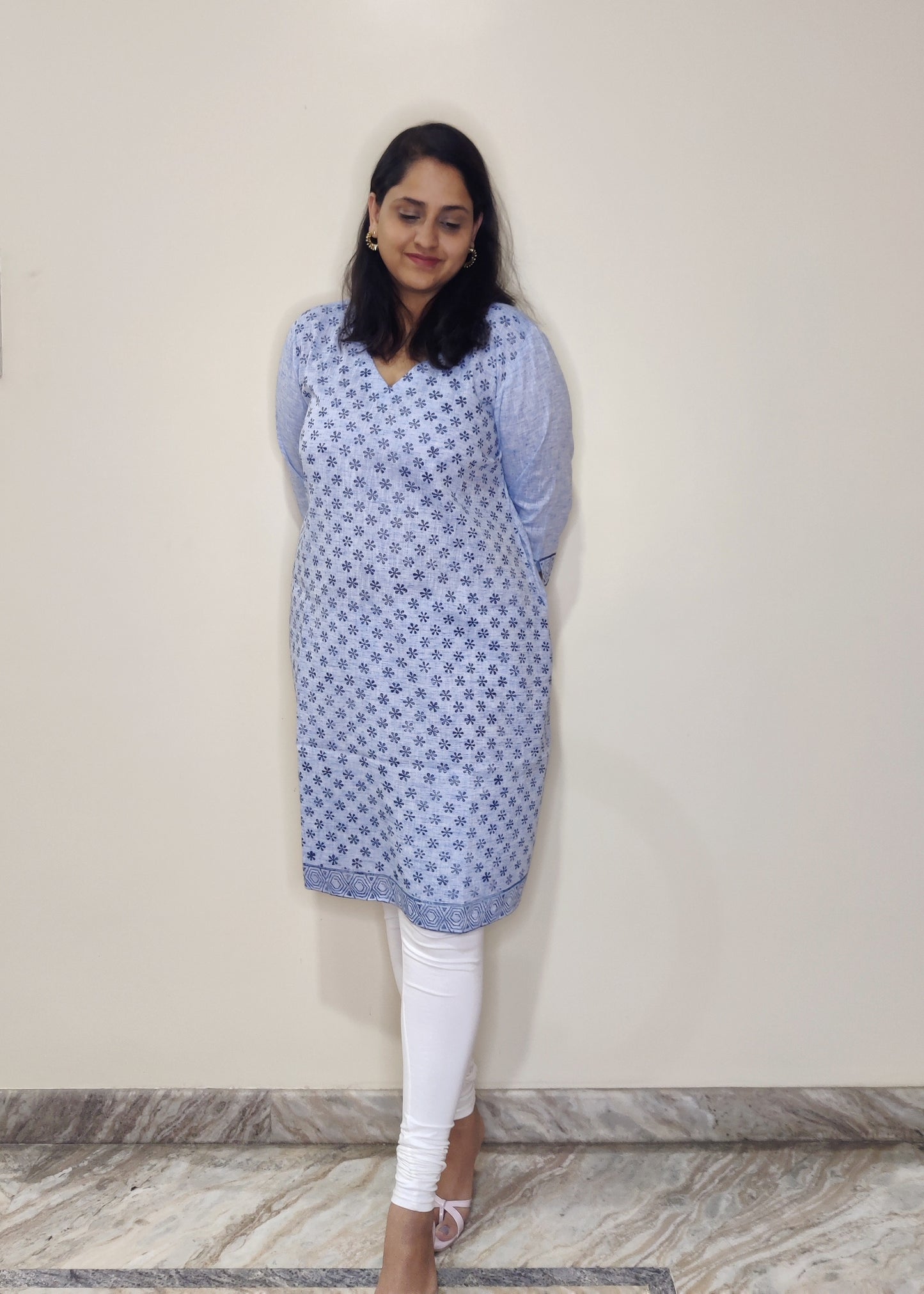 Khadi cotton - Dress (A-line)