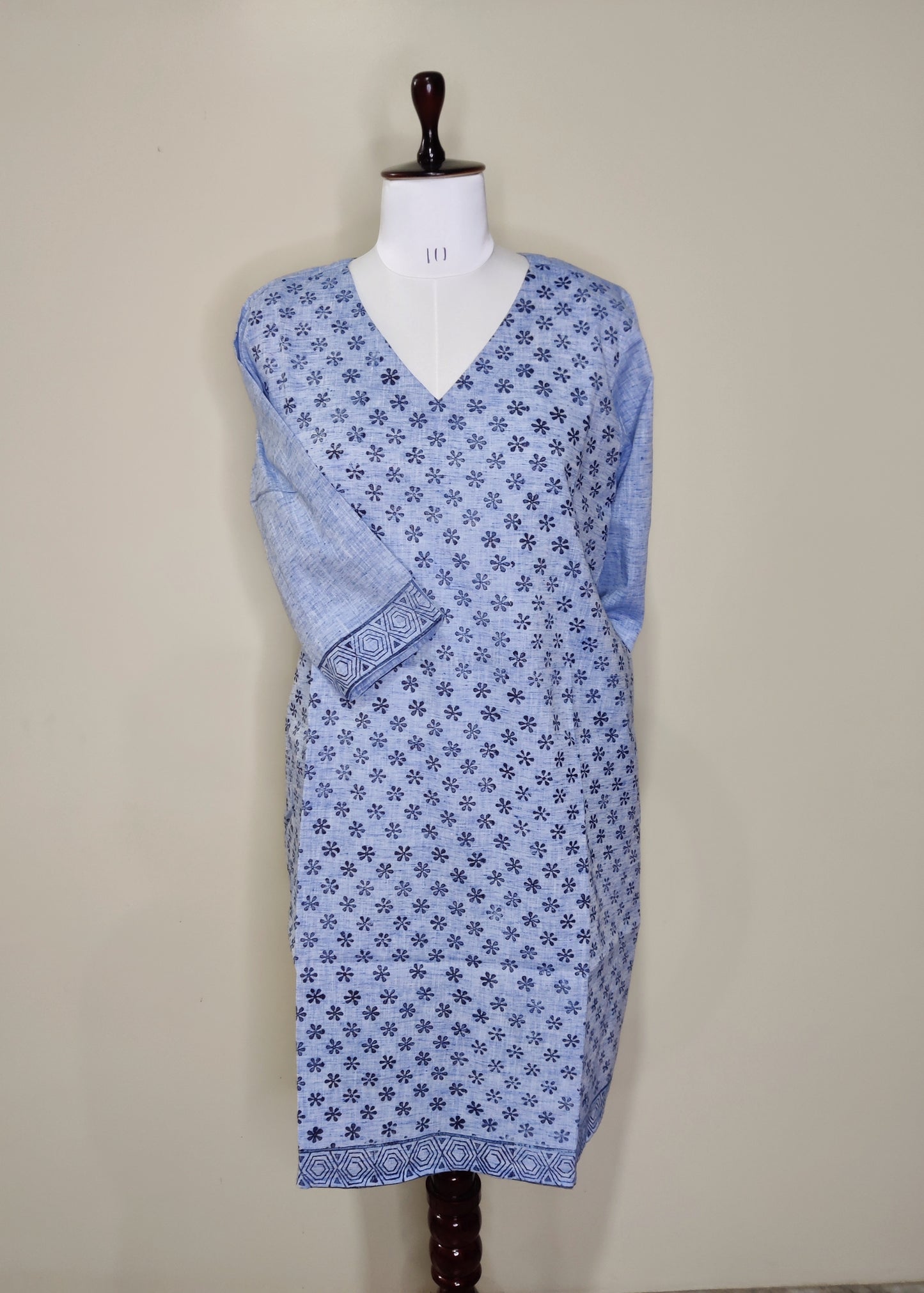 Khadi cotton - Dress (A-line)