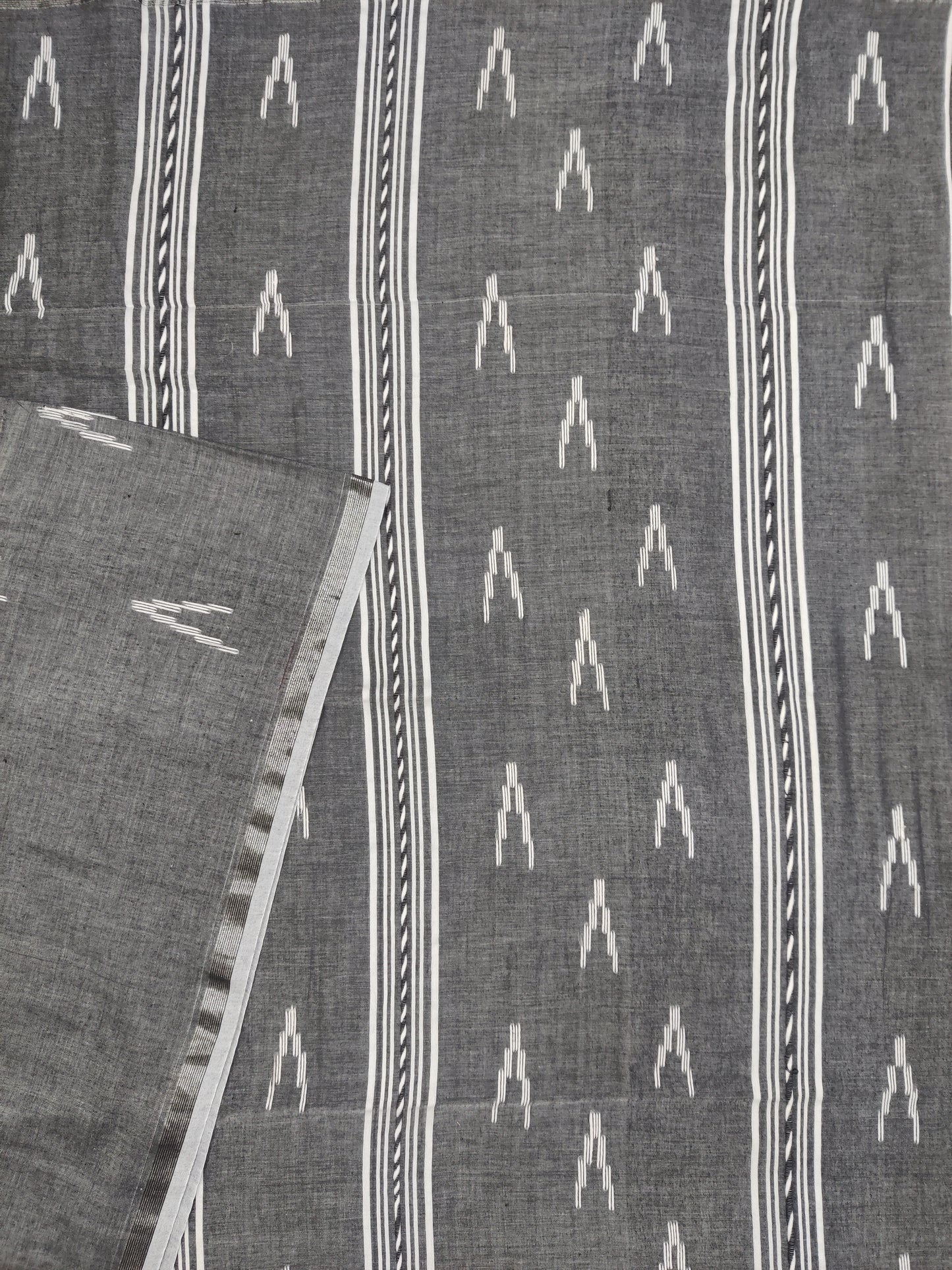 Khadi Mul cotton handloom saree