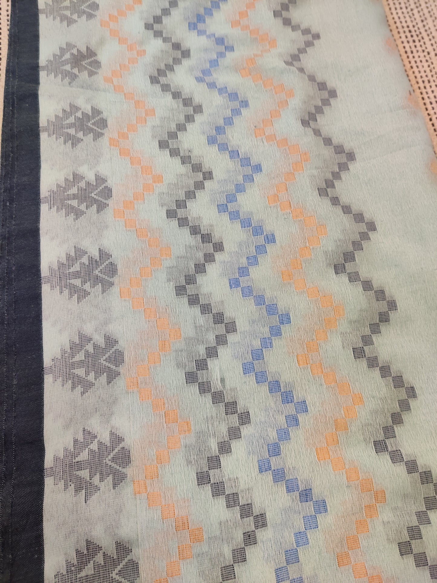 Mul cotton saree