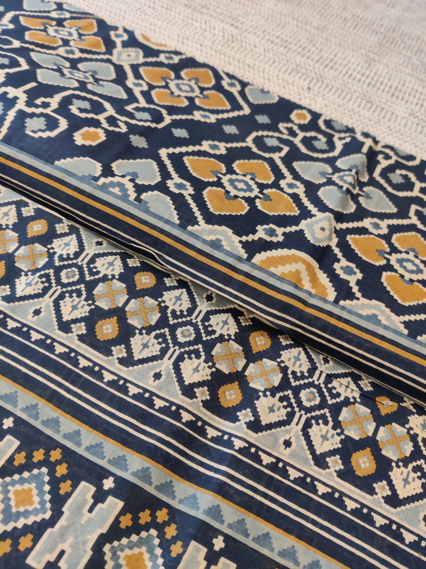 Mul cotton saree