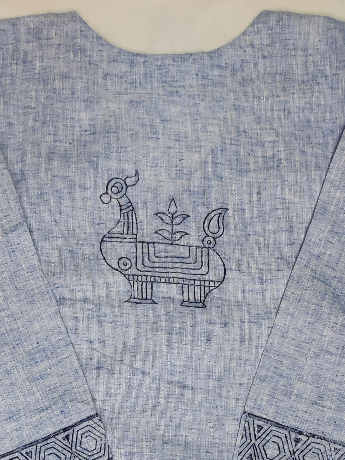 Khadi cotton - Dress (A-line)