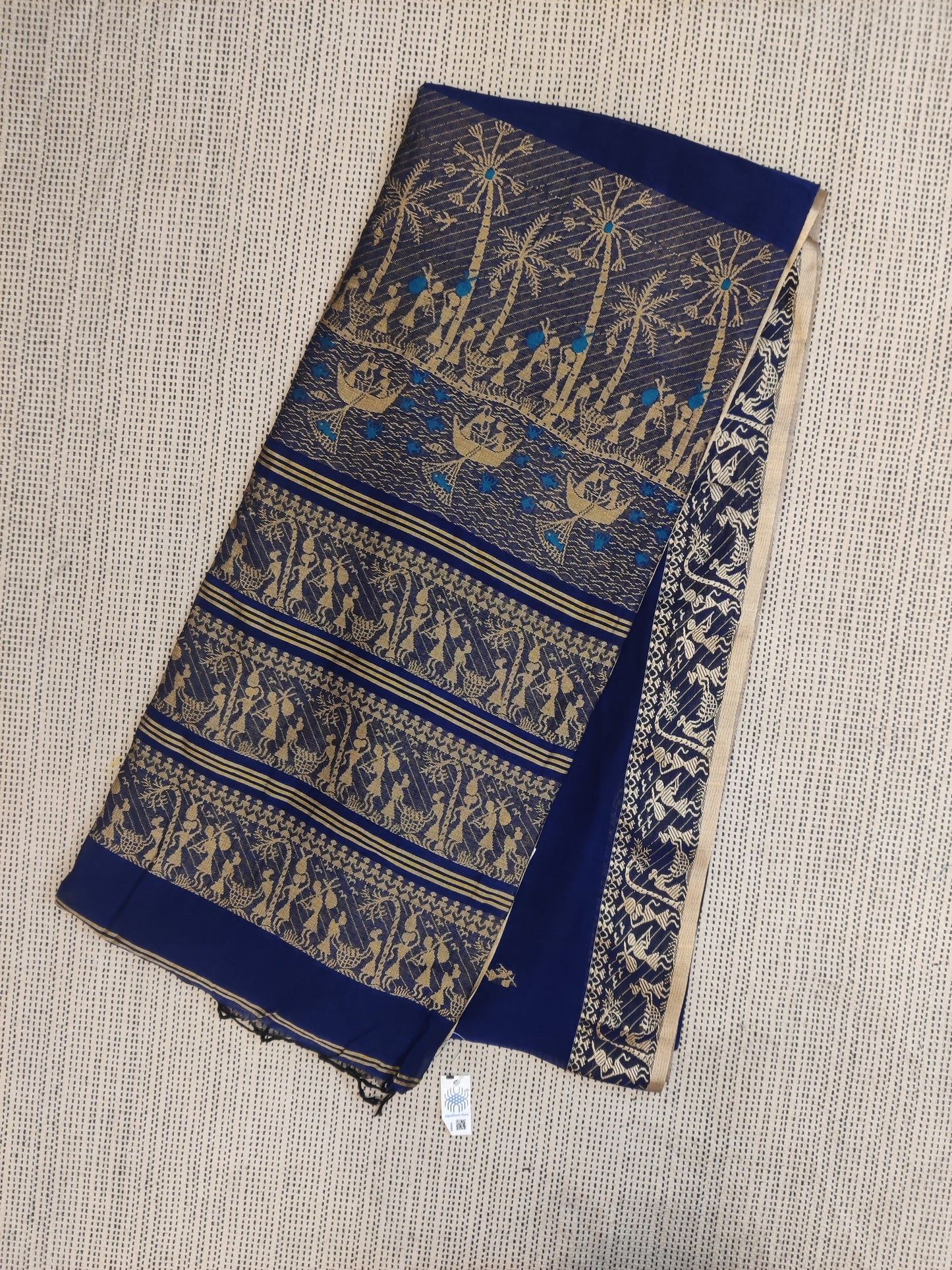 Pure Khadi Cotton Saree