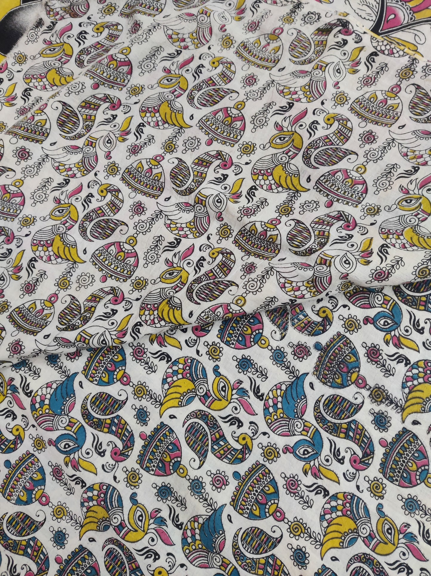 Kalamkari mul cotton saree
