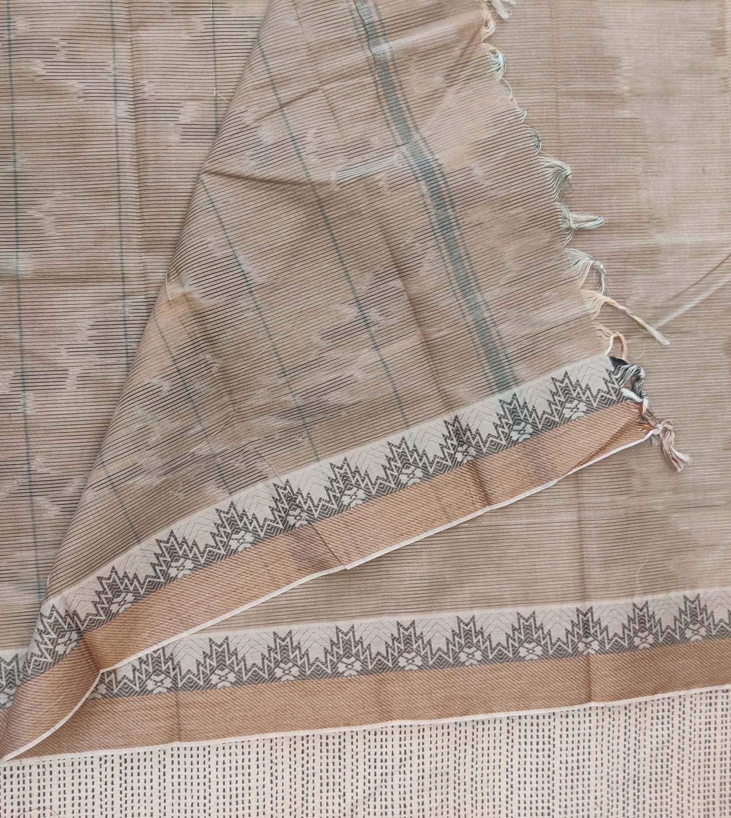 Ikkat Cotton saree