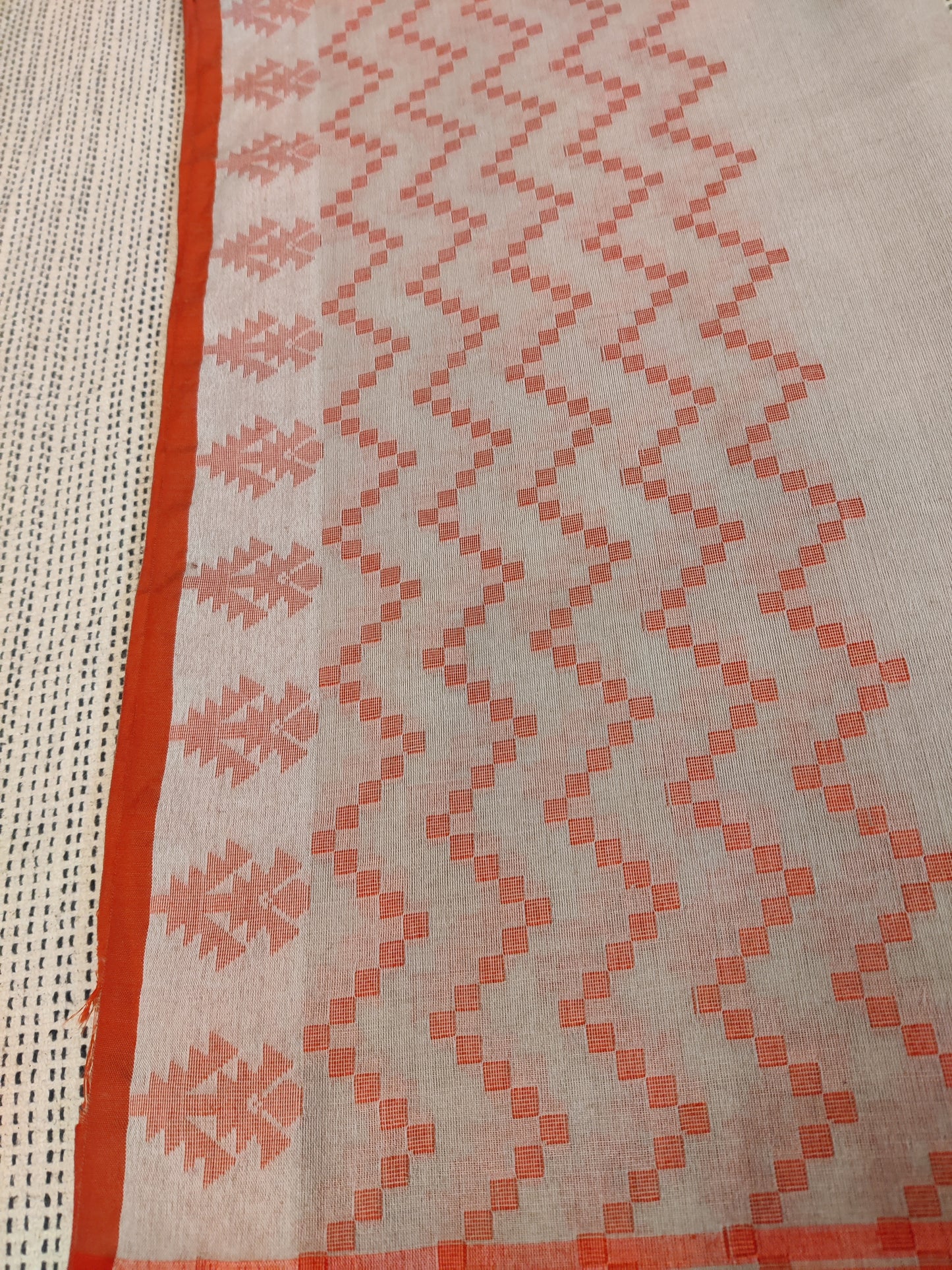 Mul cotton saree