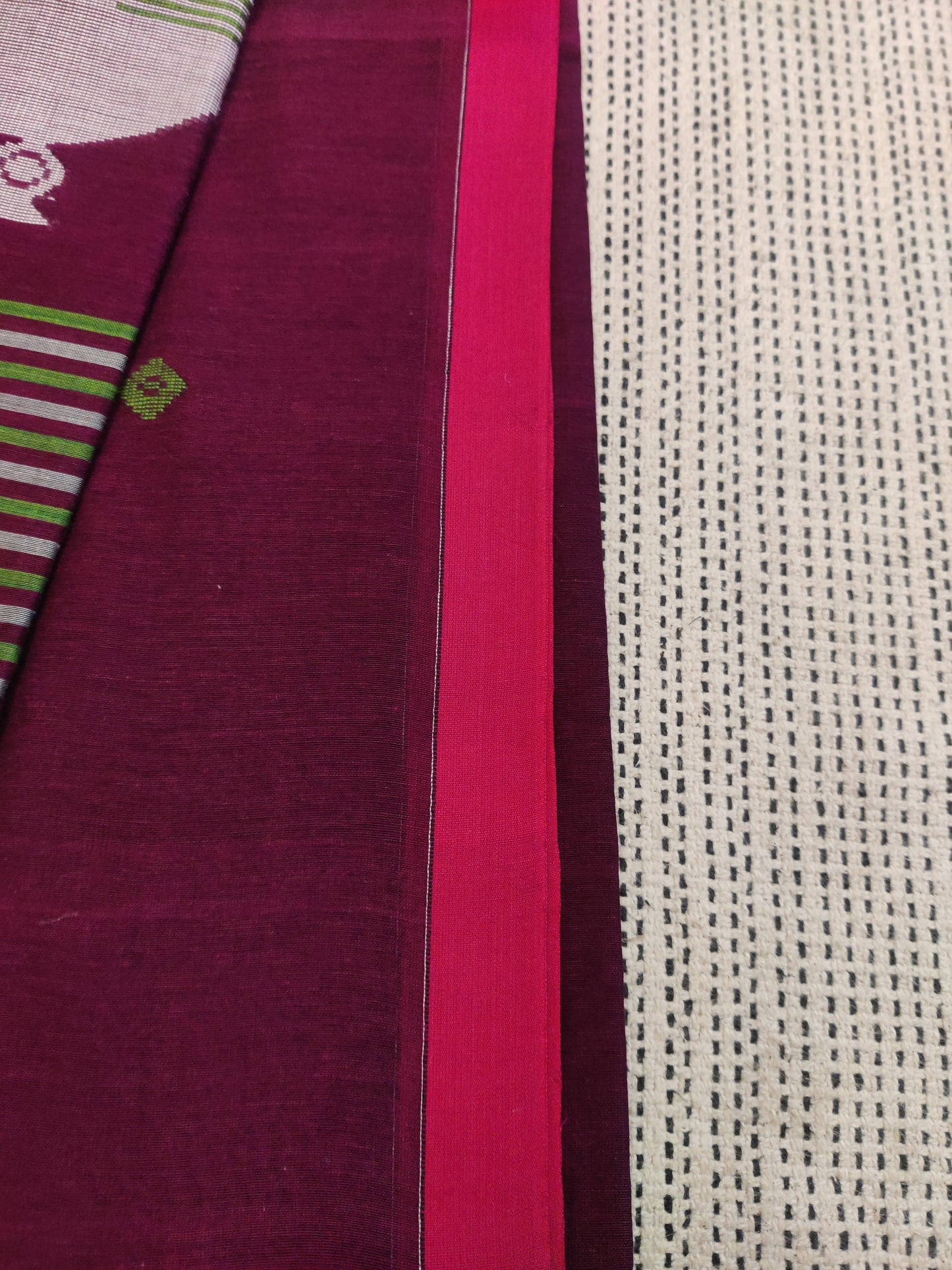 Pure Cotton Khadi Cotton Saree
