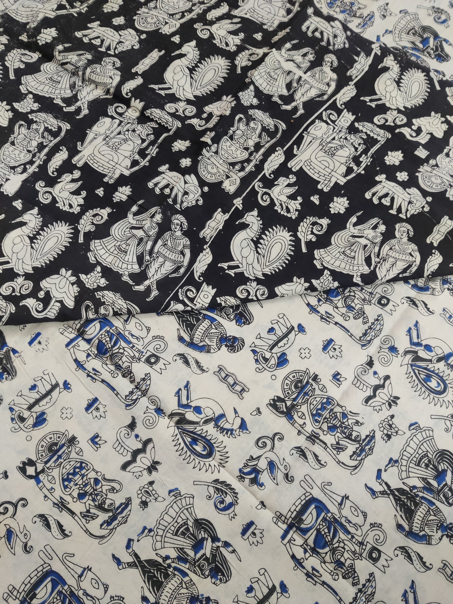 Kalamkari mul cotton saree