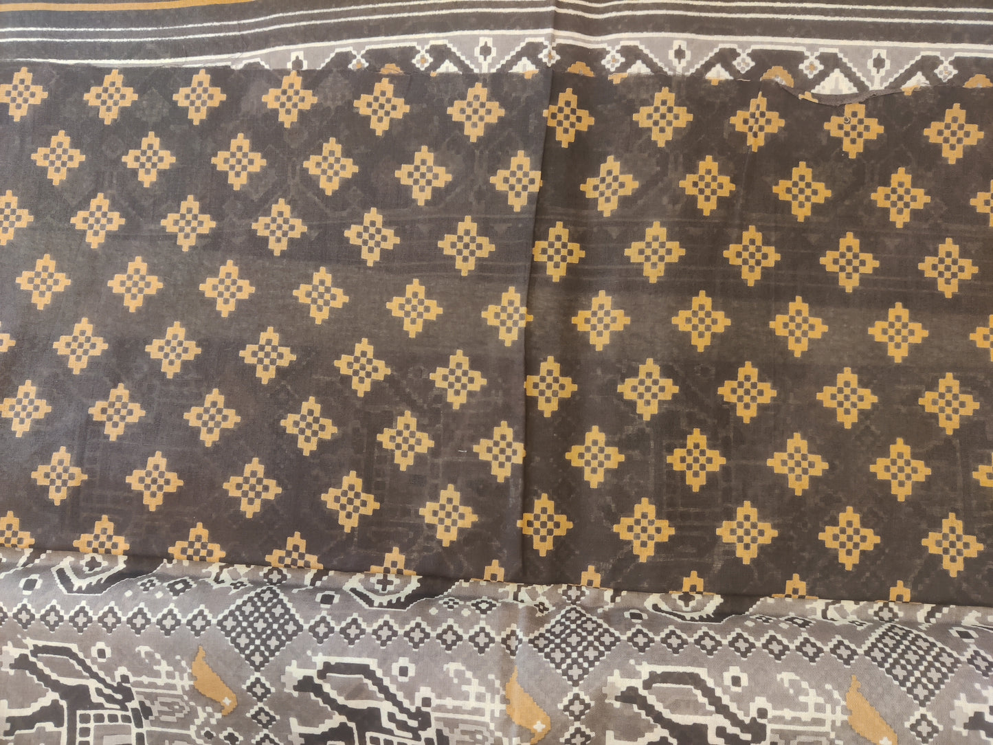 Mul cotton saree