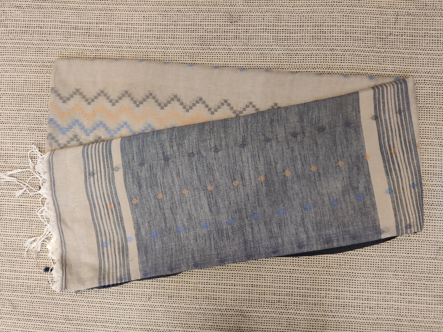 Mul cotton saree