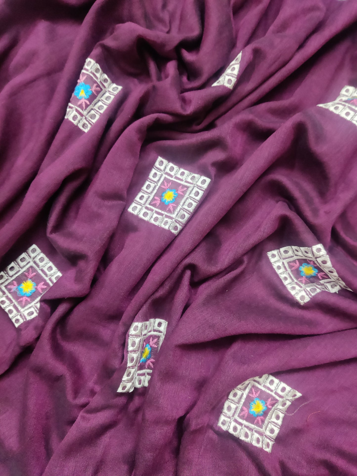 Khadi Mul cotton saree