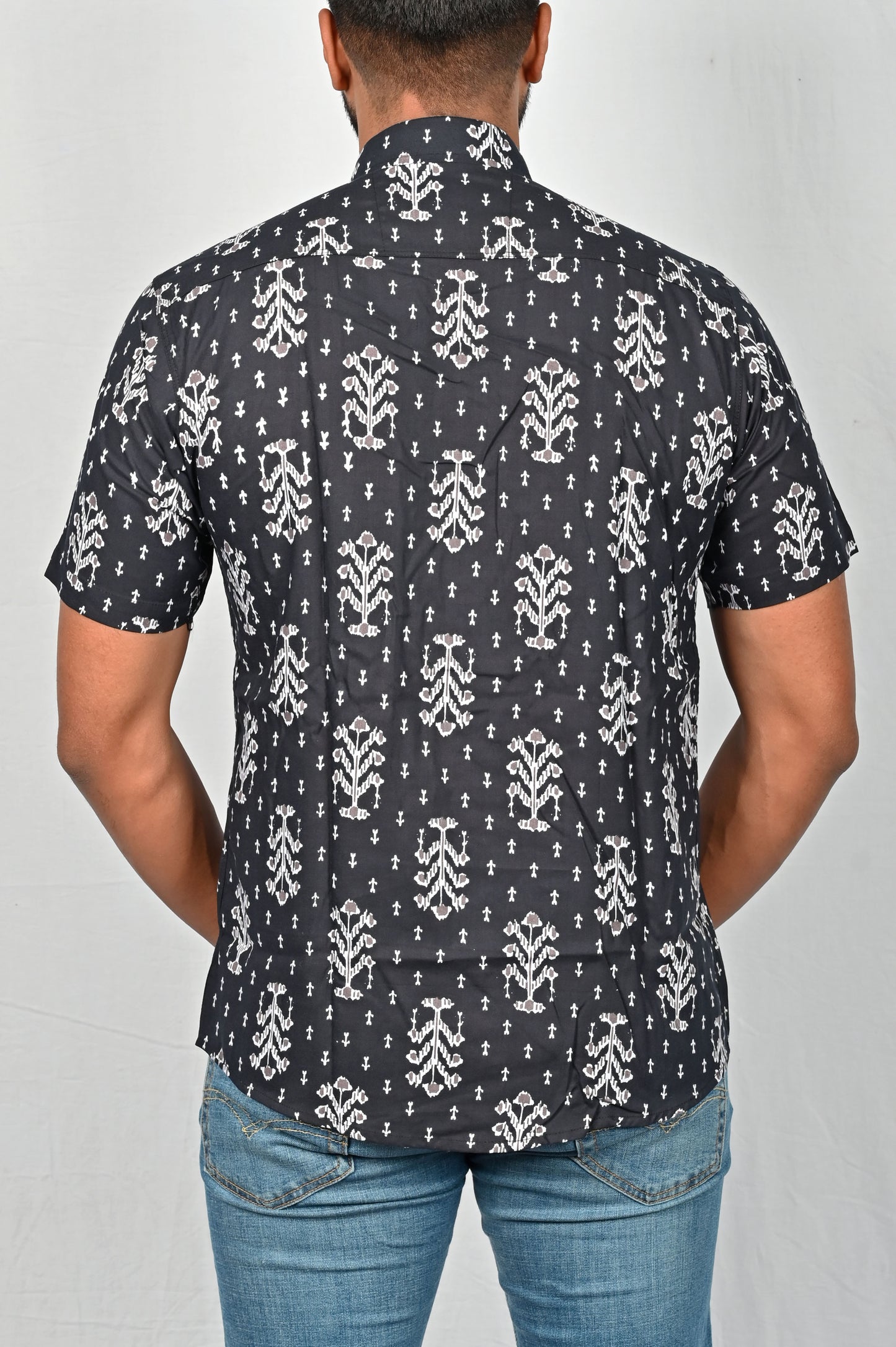 Shirt - Black Block Printed