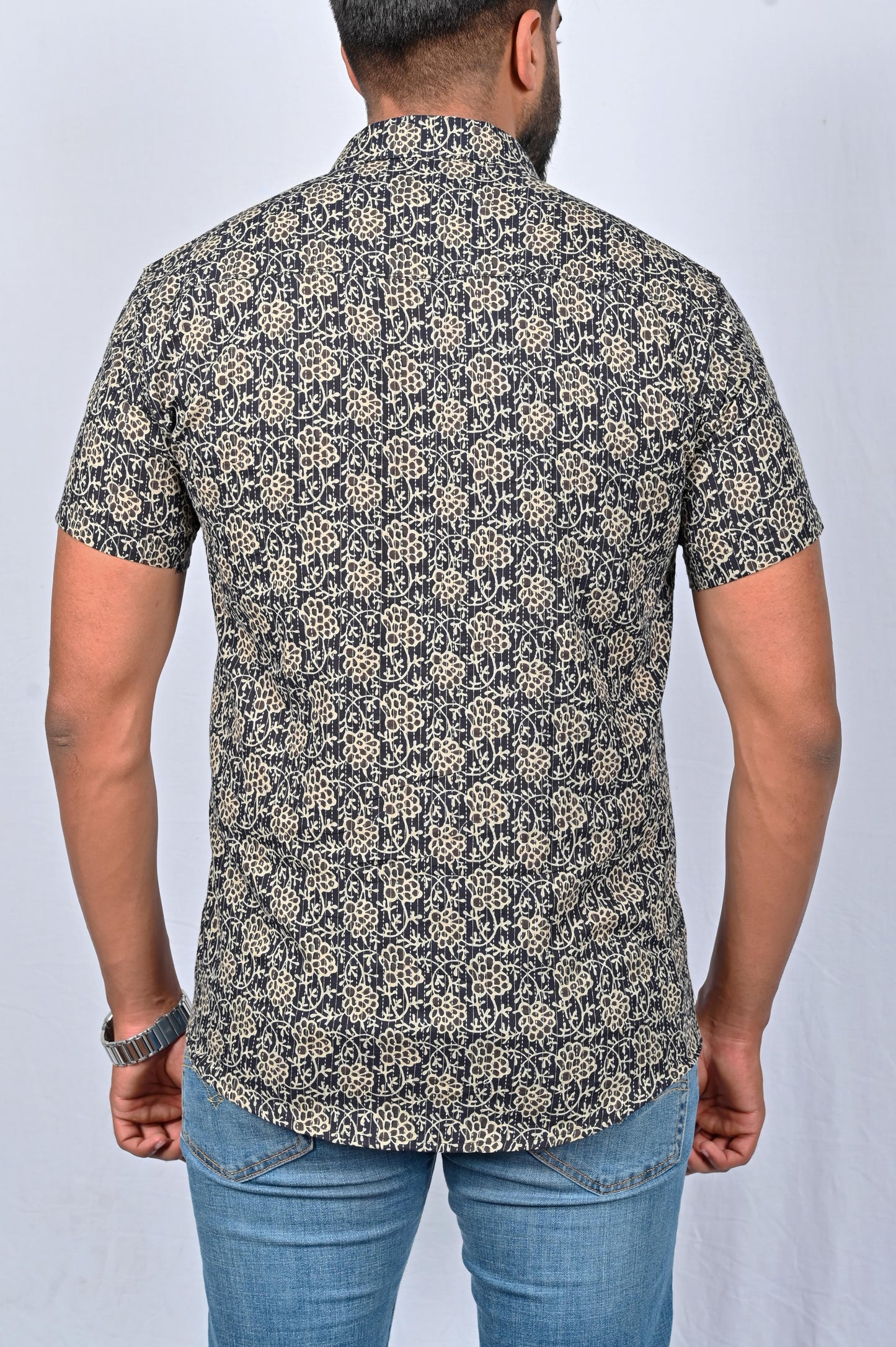 Shirt - Black Block Printed
