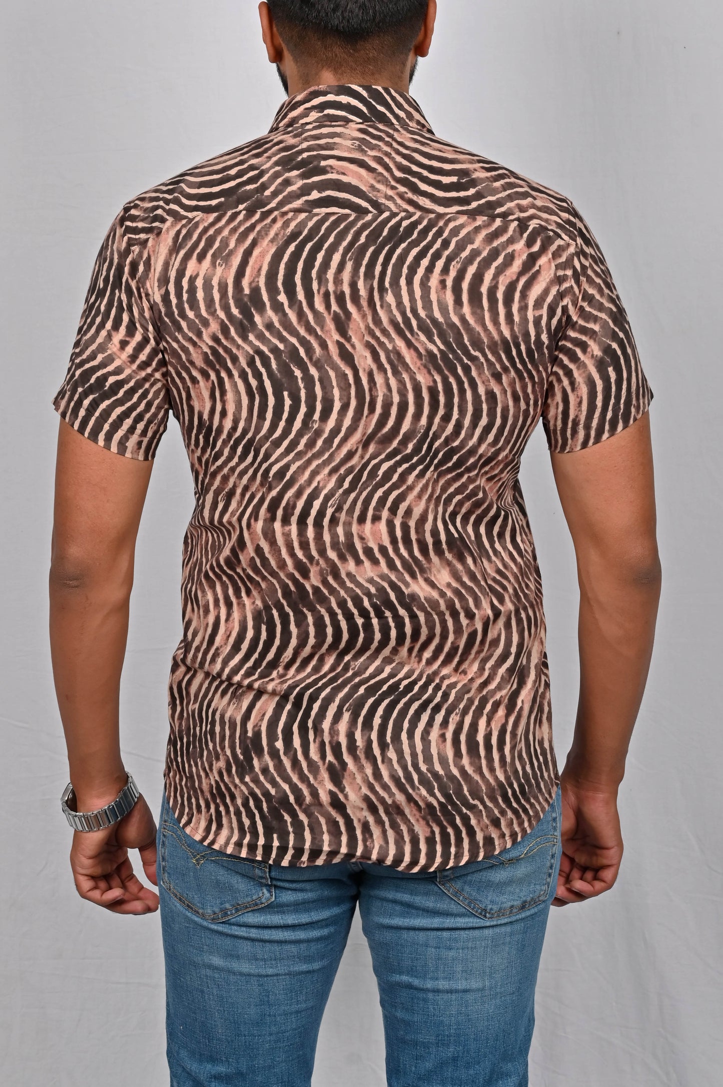 Shirt - Abstract Block Printed