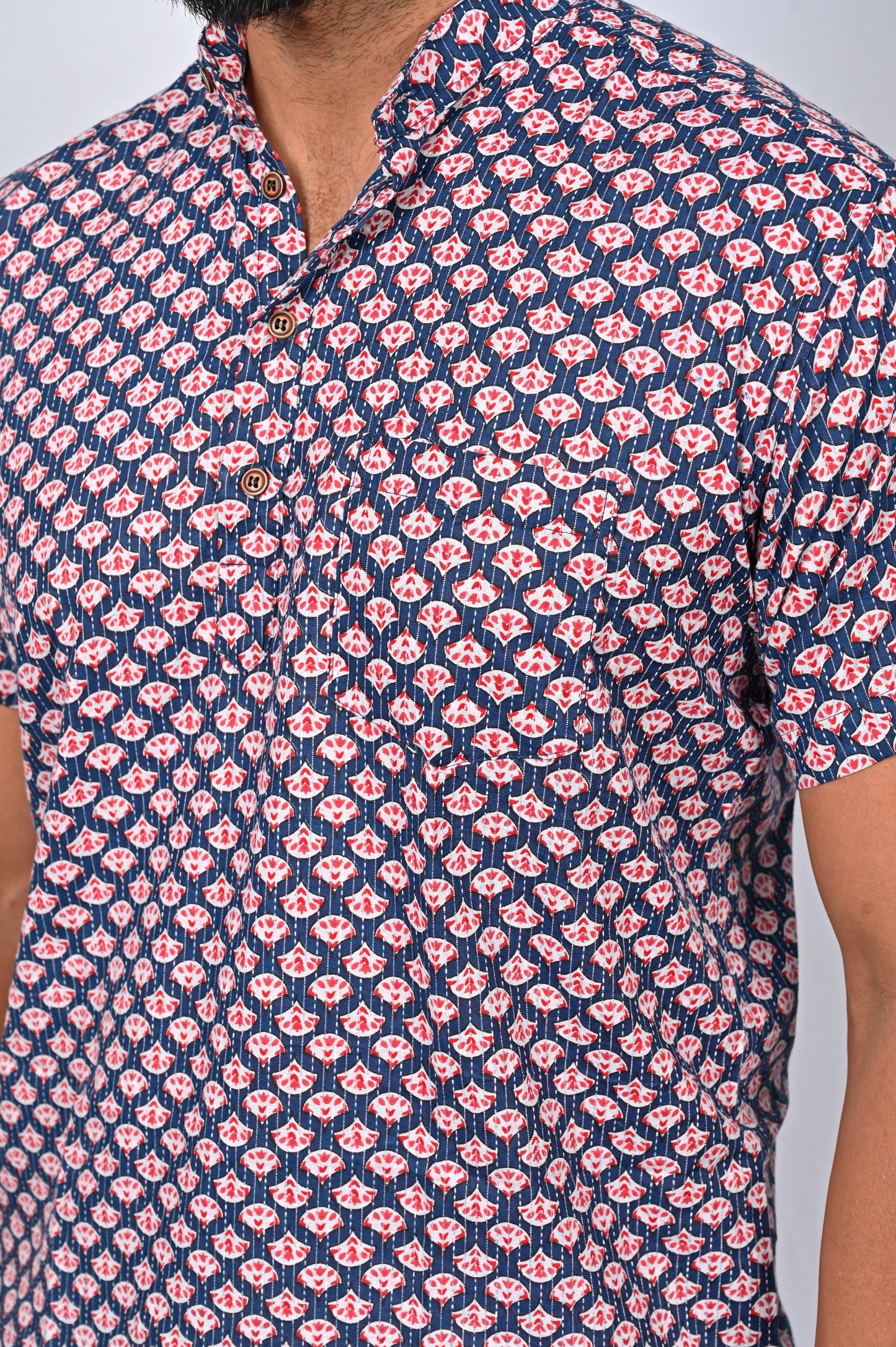 Block printed Short Kurta