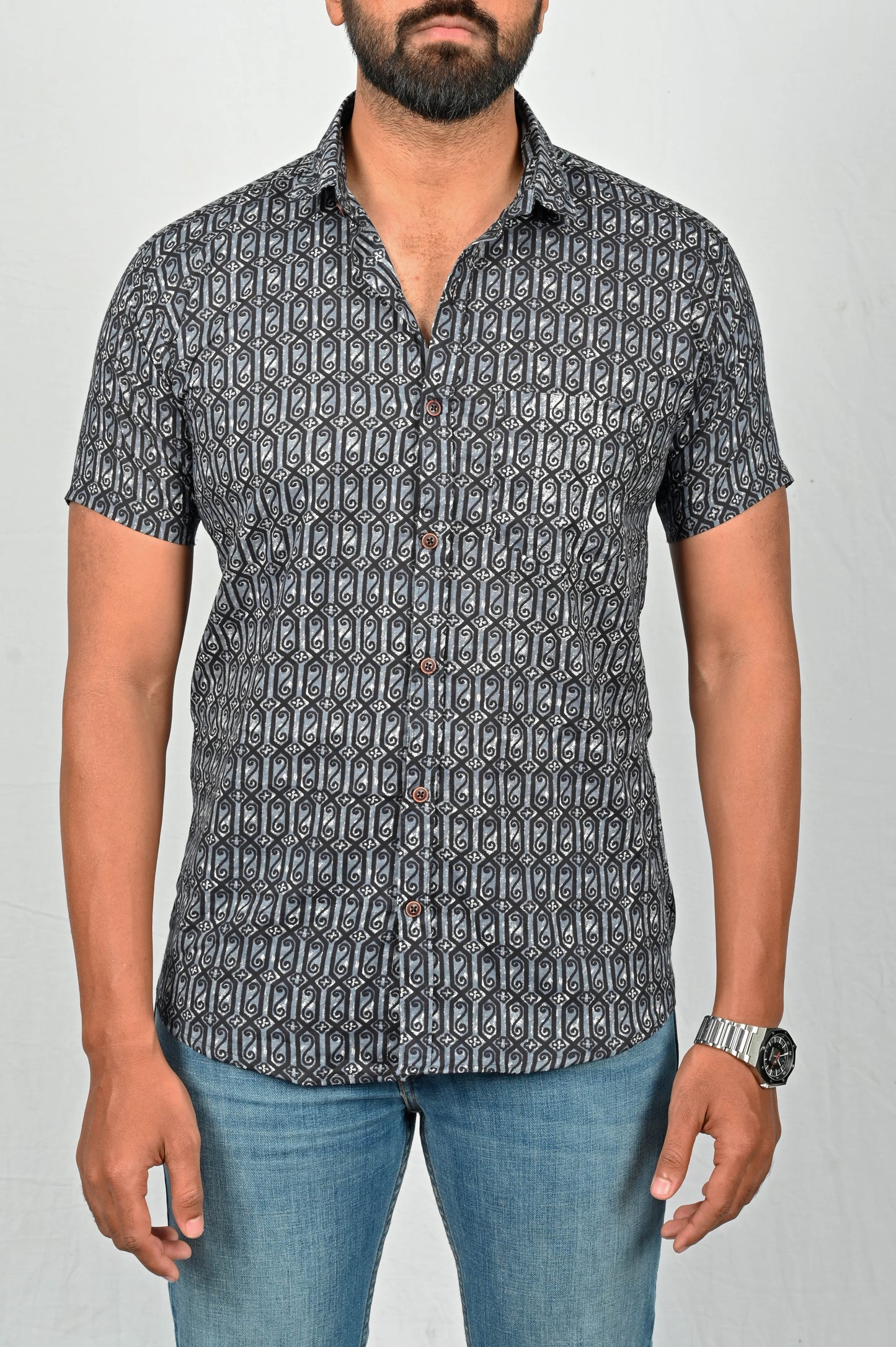 Shirt - Block Printed