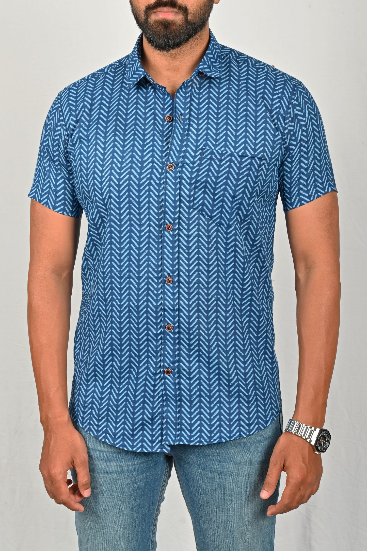Shirt - Block Printed
