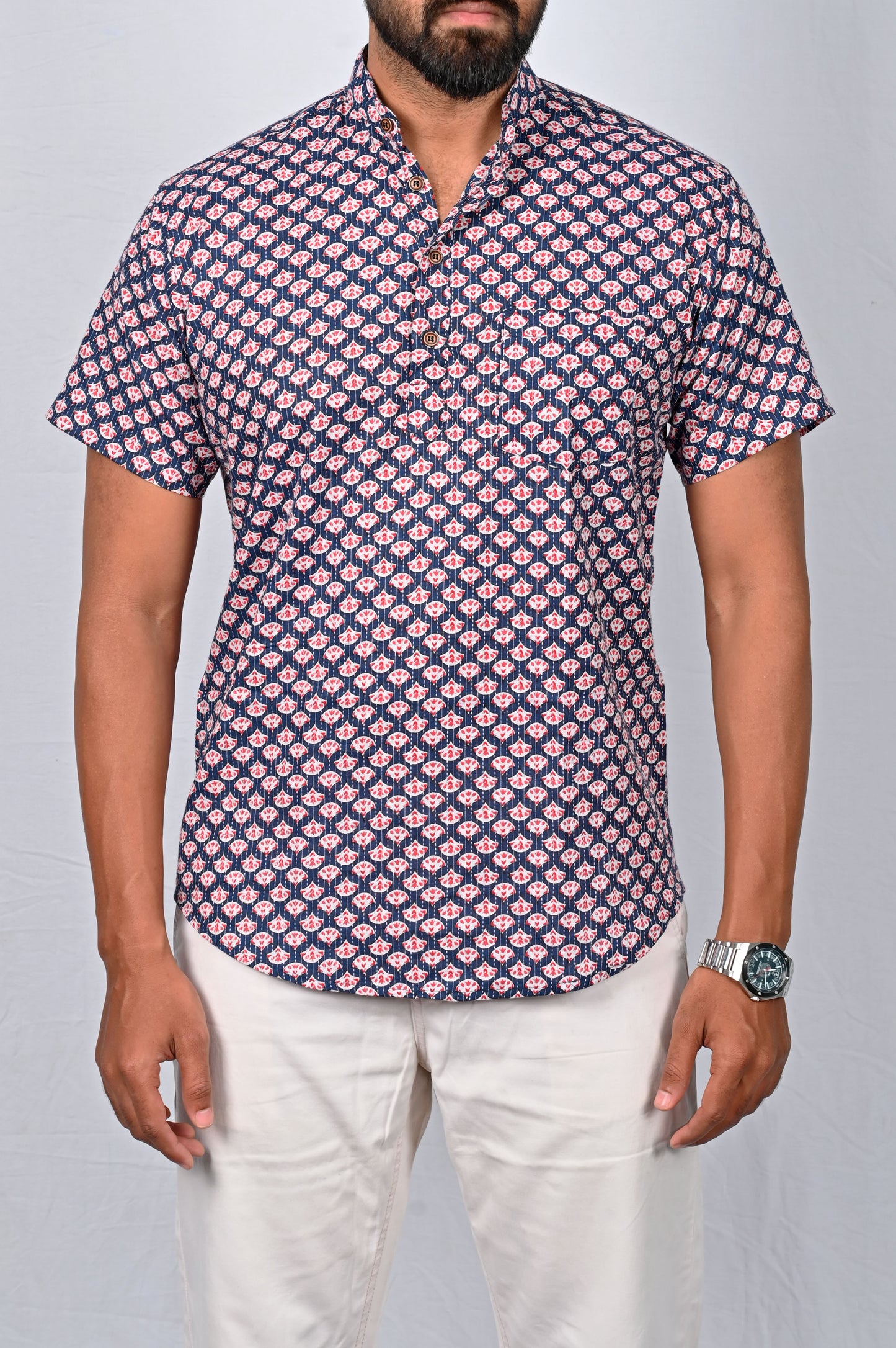 Block printed Short Kurta