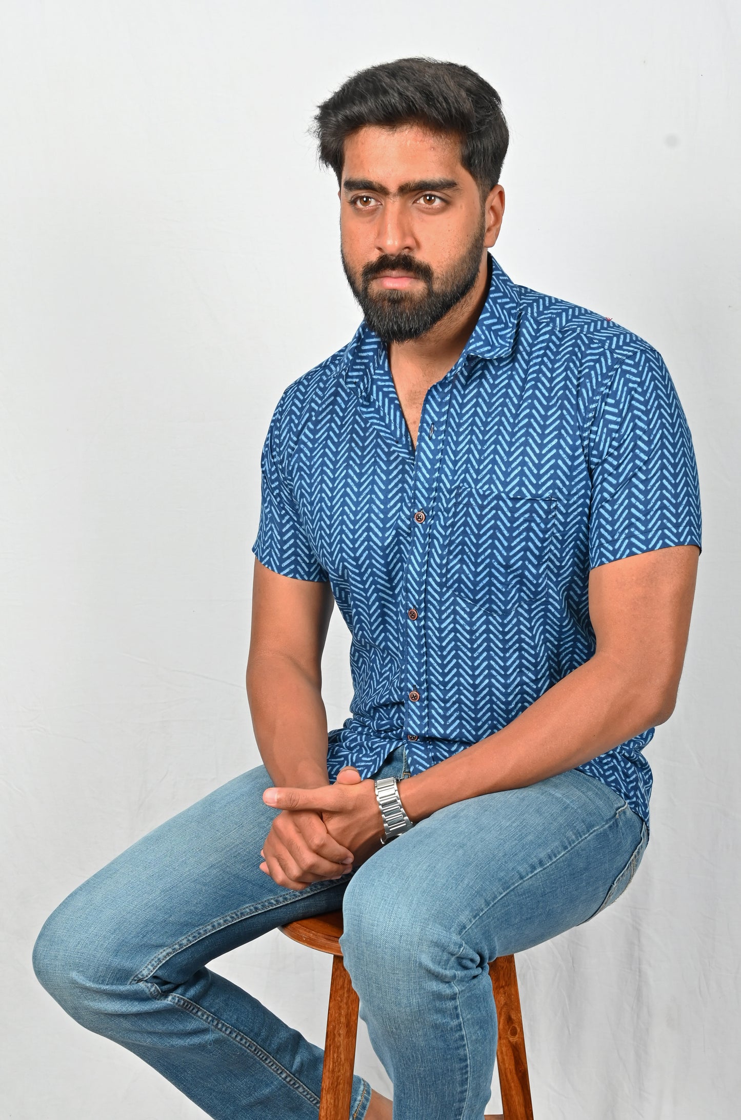 Shirt - Block Printed