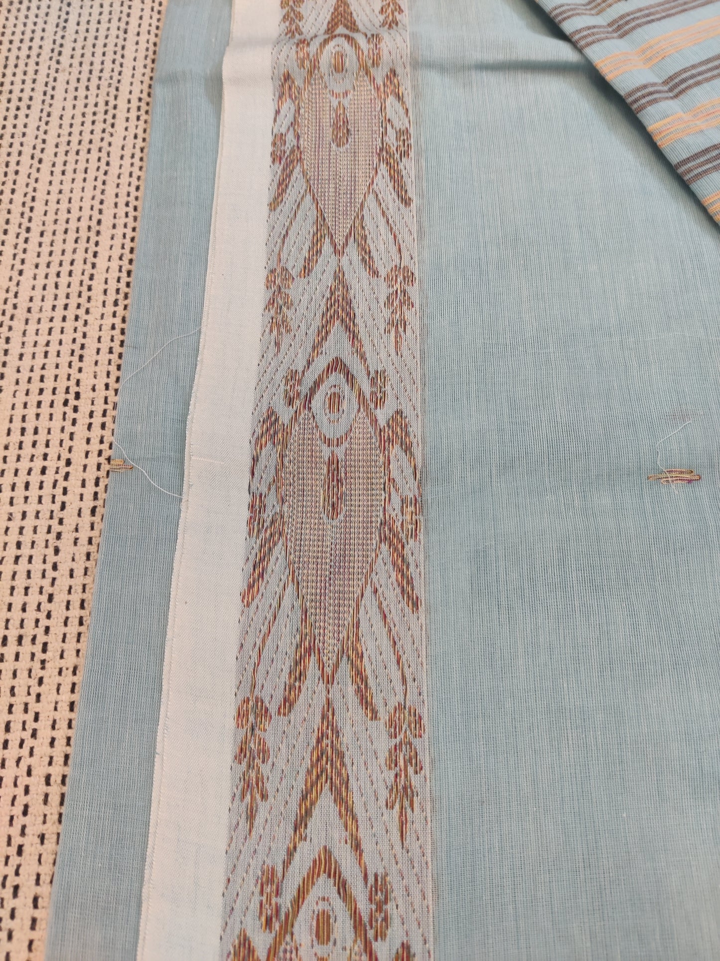 Pure Khadi Cotton Saree