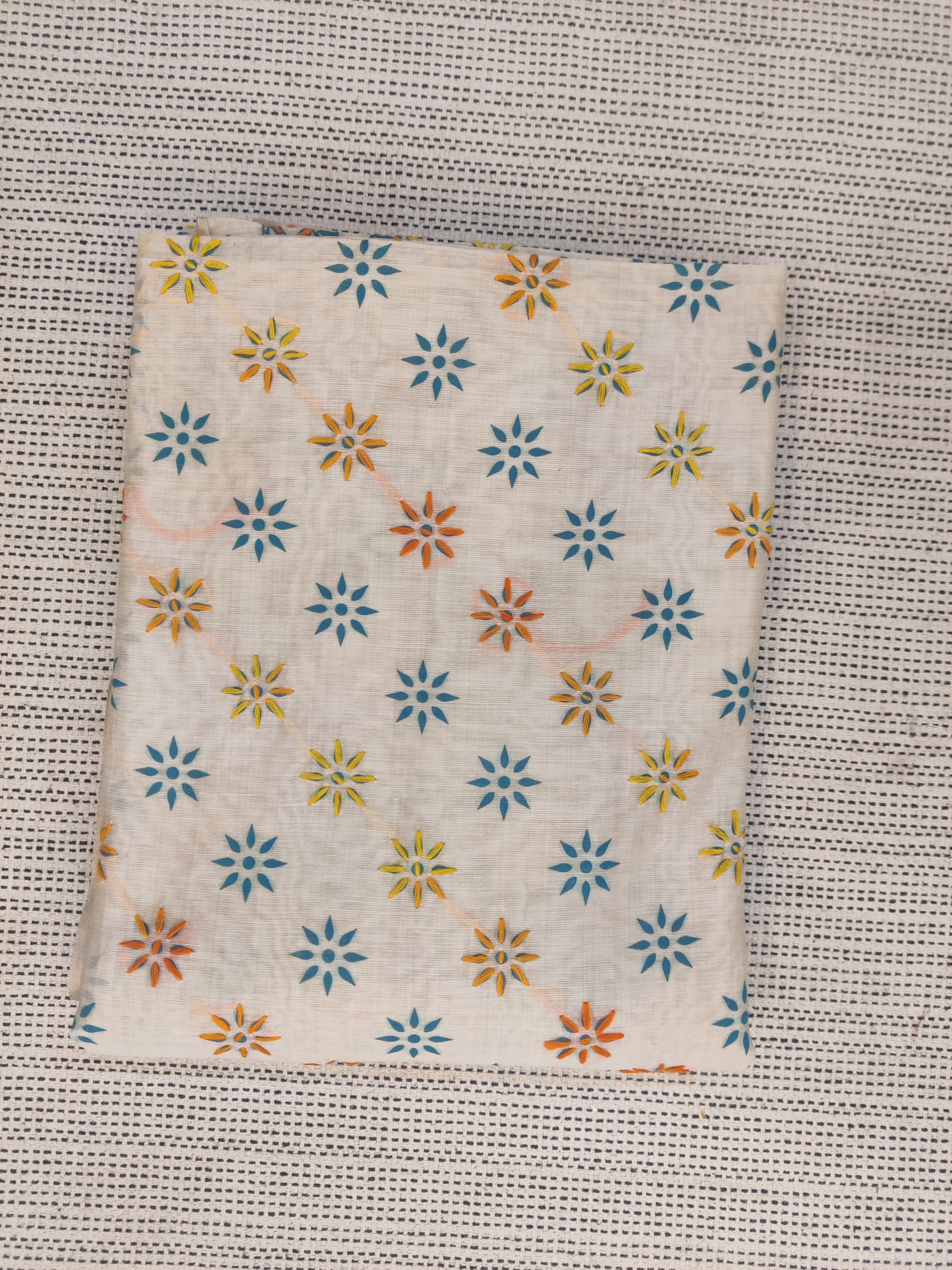 Phulkari handwork Saree