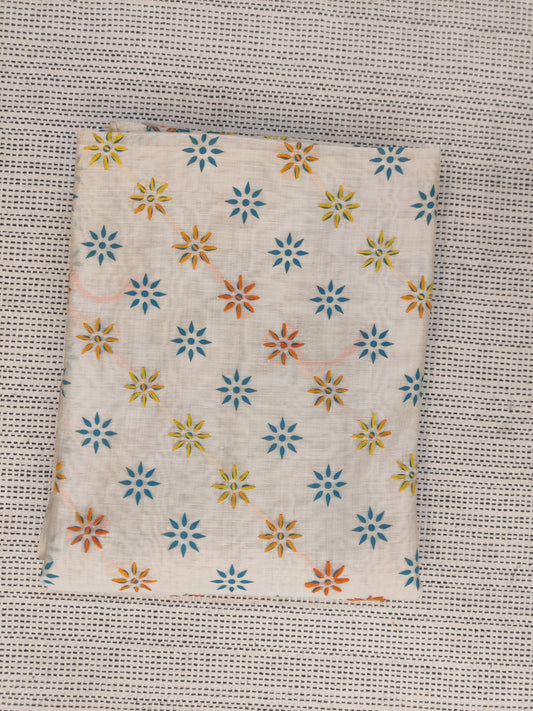 Phulkari handwork Saree
