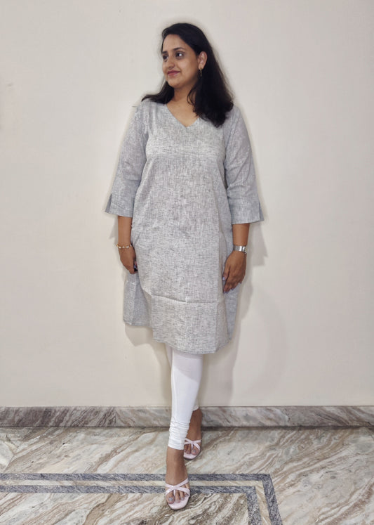 Khadi cotton - Dress (A-line)