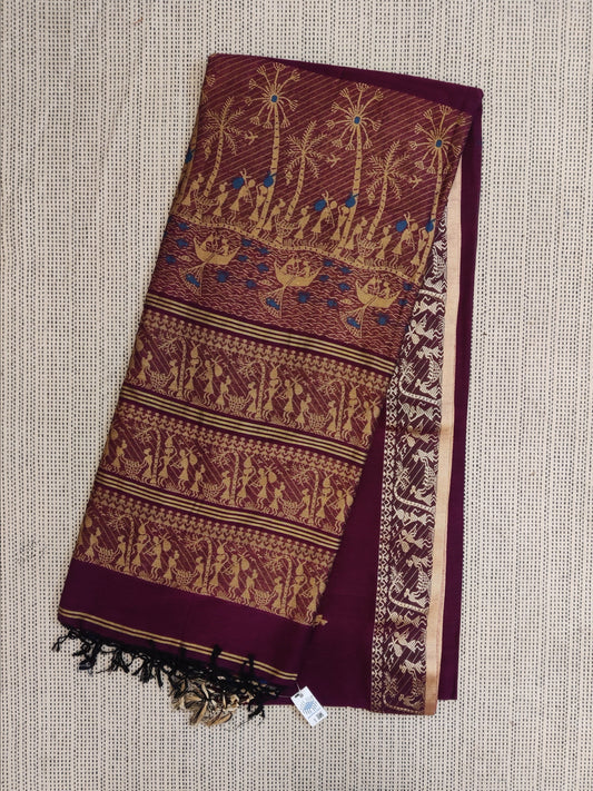 Pure Khadi Cotton Saree